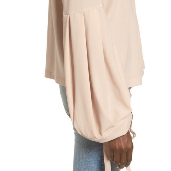 NWT J.O.A. Los Angeles Womens Long Sleeved Top in Nude Size Small - Brand New! - Picture 4 of 14